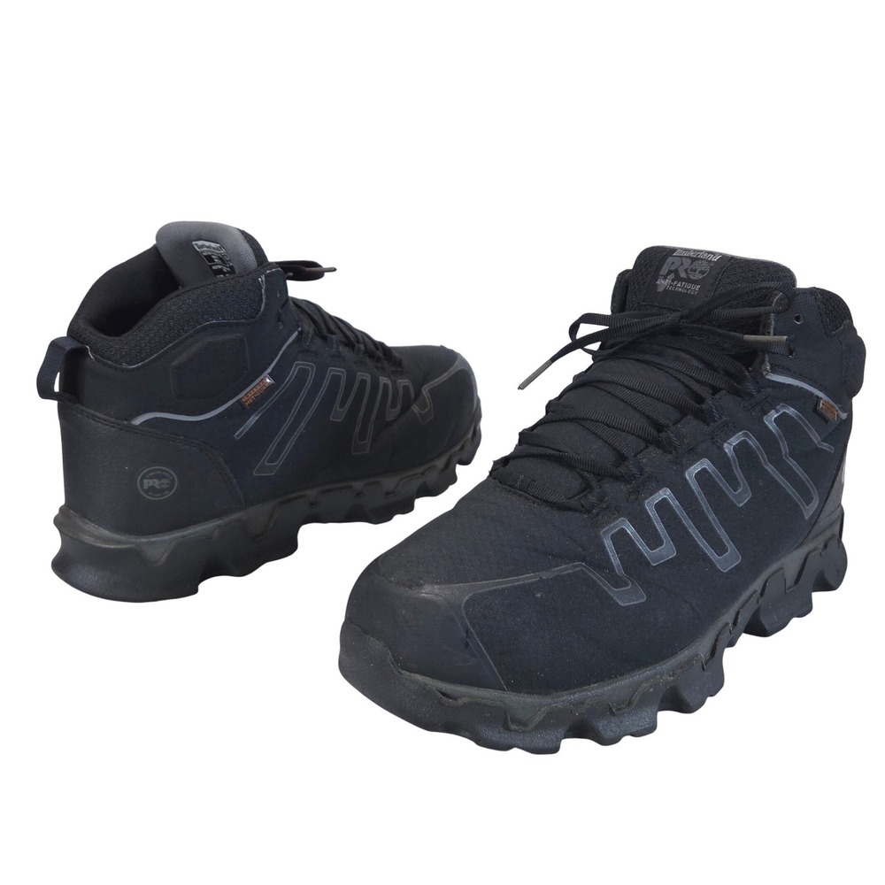 Timberland PRO Powertrain Sport Alloy Toe Met Guard Work Boots Mens 12W Black